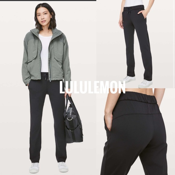 lululemon athletica Pants - Lululemon athletica On The Fly Pant black size 4